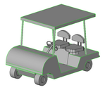 73 Golf cart simple 