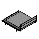 Bed with Slats
