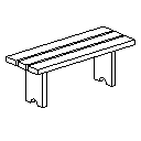 Bench-Locker Room