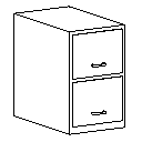 Cabinet-File 2 Drawer