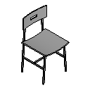 Chair - Wood (1)