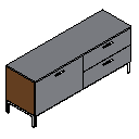 Chest of Drawers - 3 Doors