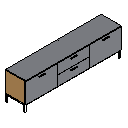 Chest of Drawers - 4 Doors