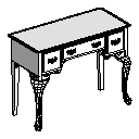 Chippendale Secretary11