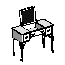 Chippendale Secretary13