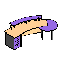 Desk - Reception