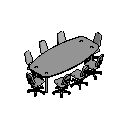 Meeting Room Table with Chairs