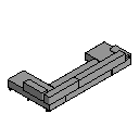 Sofa - Double with Island