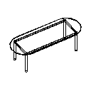 Table-Dining Oval