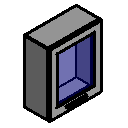 Upper Cabinet - 1 Door with Glass