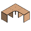 Work Station-L shaped
