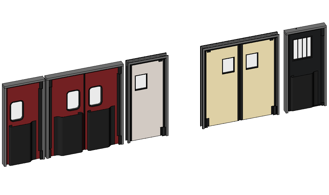 Revit doors families (part 2)