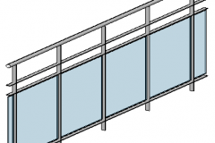 Revit railing and fence families
