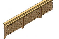 Revit railing and fence families