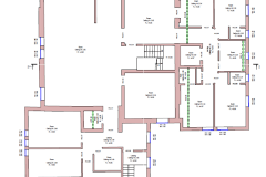 Nursing home.  1st floor plan.