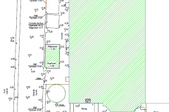 Private house. Site plan with levels.