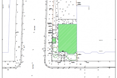 Private house. Site plan with levels.