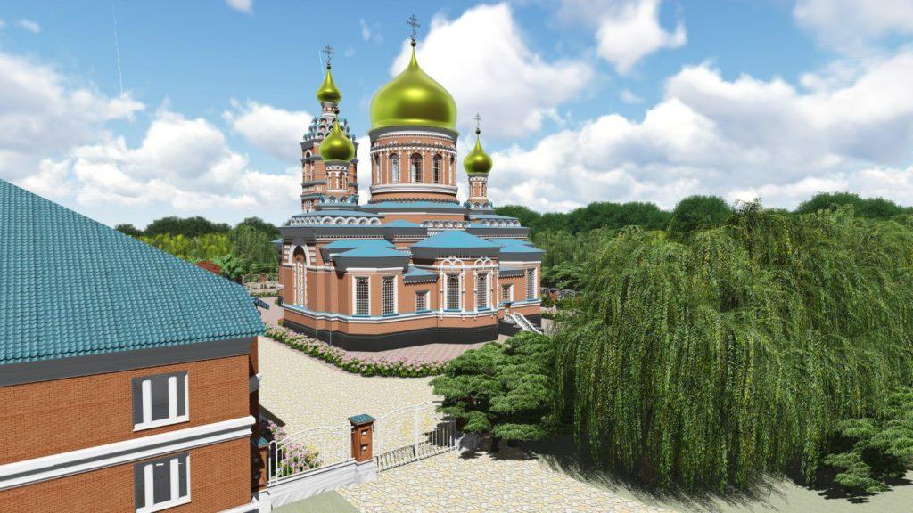 Russian church Revit model