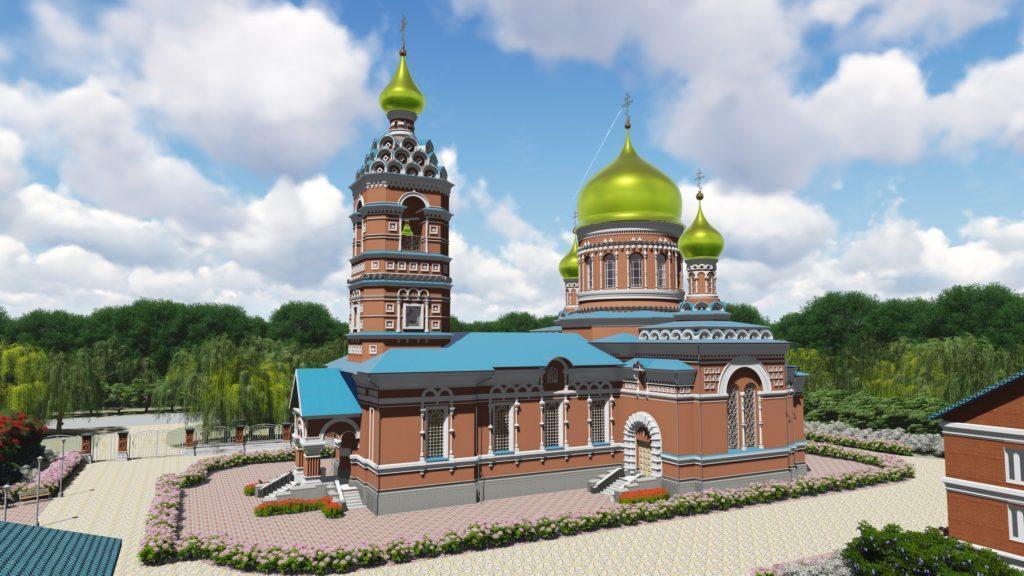 Russian church Revit model