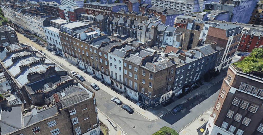 London, Fitzrovia, Pointcloud