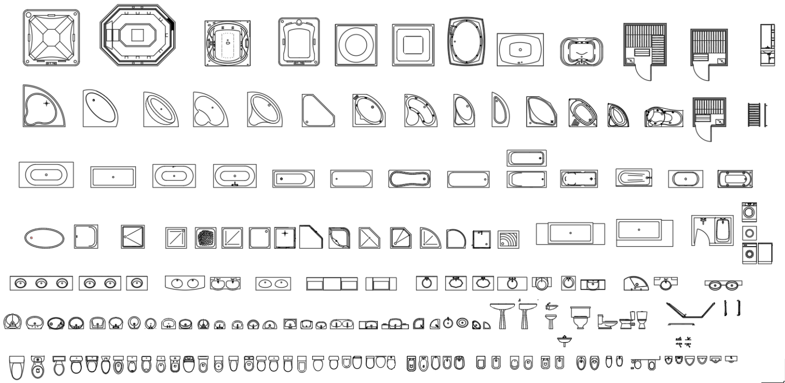 Чертежи сантехники dwg