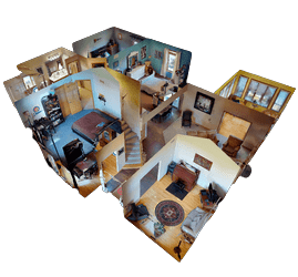 3D Dollhouse View