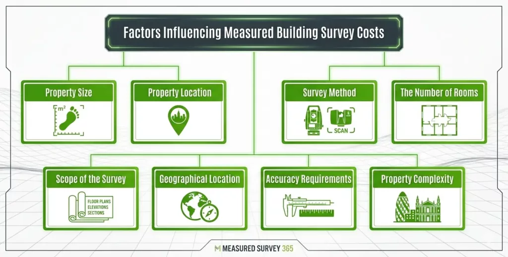 Factors Influencing Measured Building Survey Costs