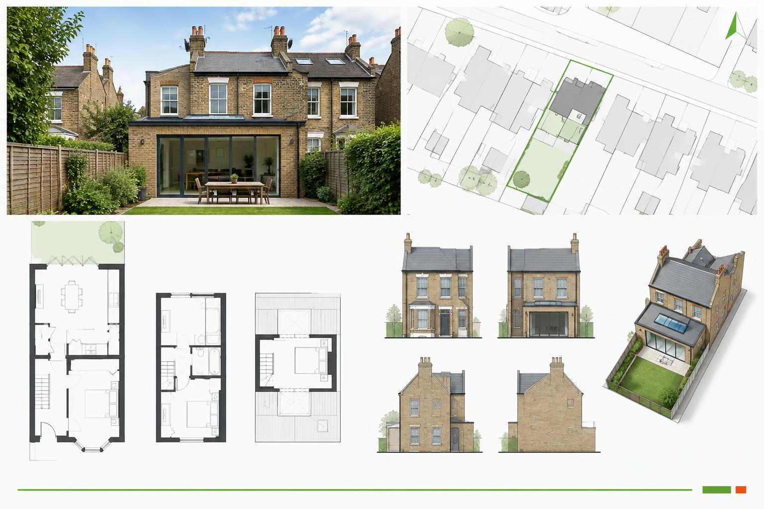 Architectural drawing pack prepared for a Lawful Development Certificate application